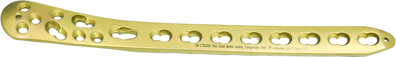 Гомілкова дистальна медіальна блокуюча компресійна пластина, права, ЕЙЧ БІ ОРТО